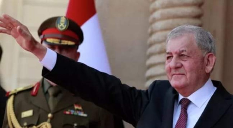 الرئيس العراقي يصل طهران في زيارة رسمية