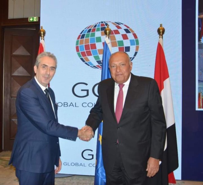 وزير الخارجية يشهد تسلم مصر الرئاسة المشتركة للمنتدى العالمي لمكافحة الإرهاب