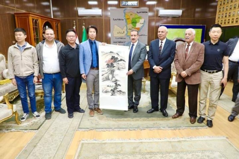 محافظ المنوفية يلتقى بوفد الهيئة القومية للإنتاج الحربى وممثلى شركة (CRBC) الصينية 