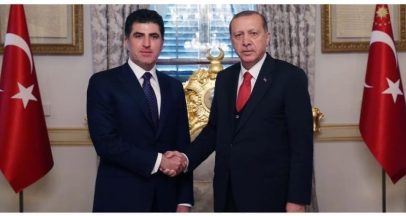 الرئيس نيجيرفان بارزاني يهنئ الرئيس أردوغان ويأمل فوزه بالجولة الثانية للانتخابات الرئاسية