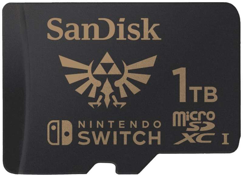 بطاقة SanDisk الجديدة تصل لسعة 1 تيرابايت لدعم جهاز Nintendo SwitchTM