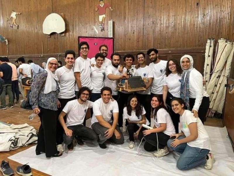 معركة العباقرة “ أولمبيات الروبوتات في كلية الهندسة بجامعة القاهرة”