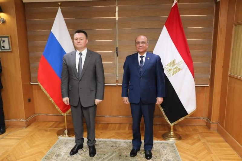 وزير العدل يستقبل النائب العام الروسي