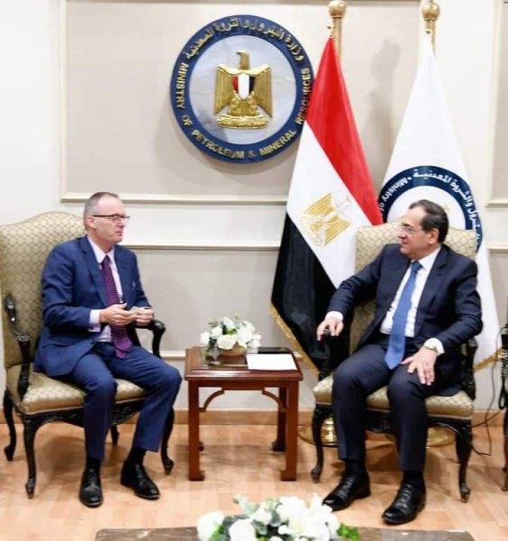 وزير البترول يستقبل سفير جمهورية التشيك بالقاهرة