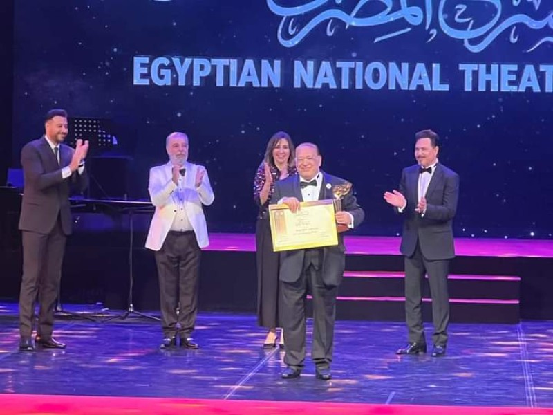 صلاح عبدالله في تكريم المهرجان القومي للمسرح: «أشكركم لحبكم وعطفكم»