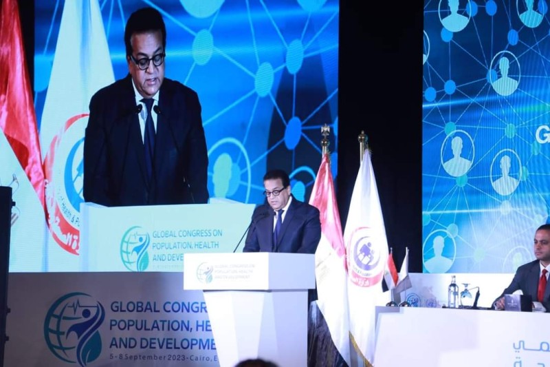 عبدالغفار يعقد مؤتمرًا للإعلان عن الأعمال التحضيرية للمؤتمر العالمي للسكان والصحة والتنمية (فيديو)