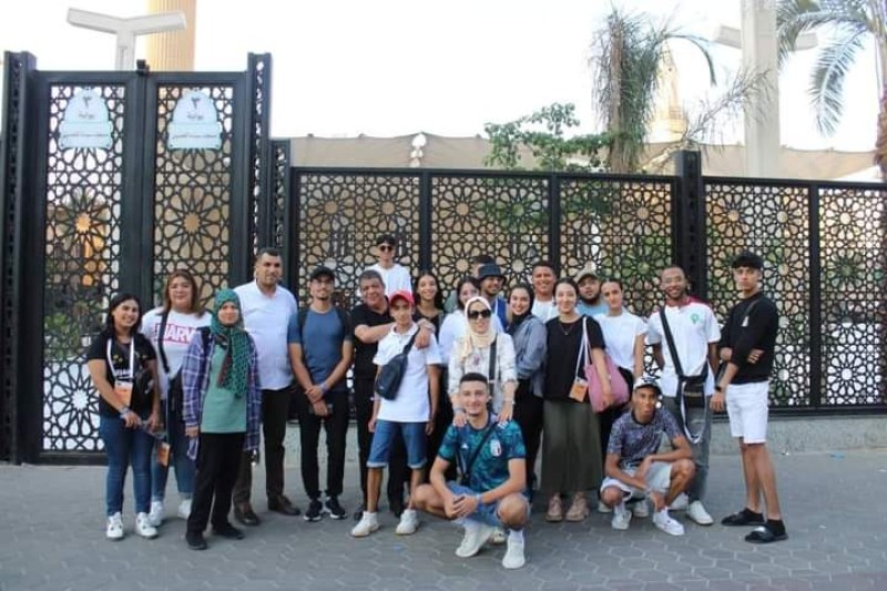 الشباب والرياضة تنظم جولة سياحية بشارع المعز وخان الخليلي