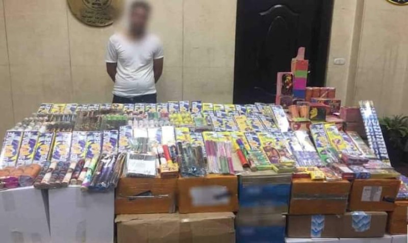 الداخلية: ضبط شخص بحوزته مليون قطعة ألعاب نارية بالقاهرة