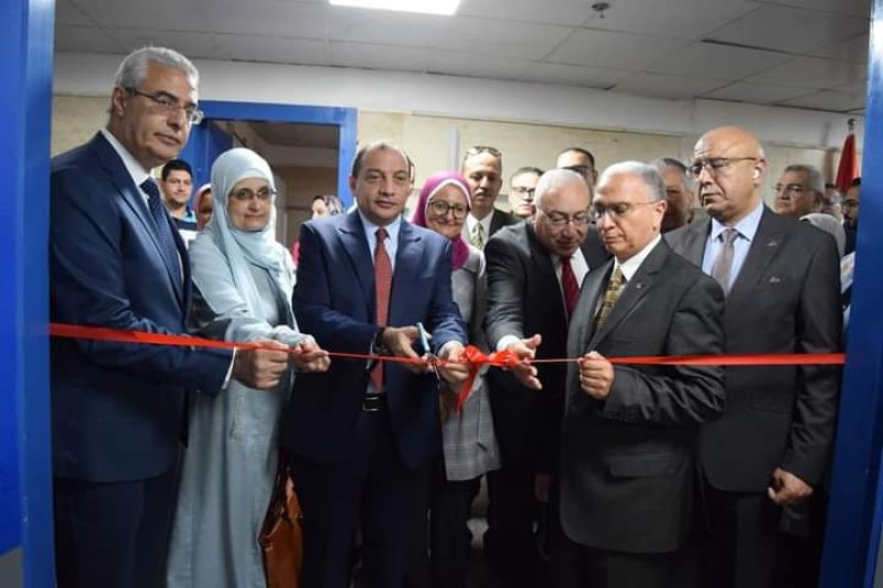رئيس جامعة بني سويف يفتتح مجمع الرعايات وأول وحدة للحوادث