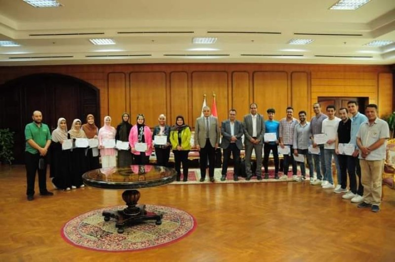 جامعة كفر الشيخ : انطلاق الدورات التدريبية  لمواجهة ظاهرة إدمان وتعاطي المخدرات