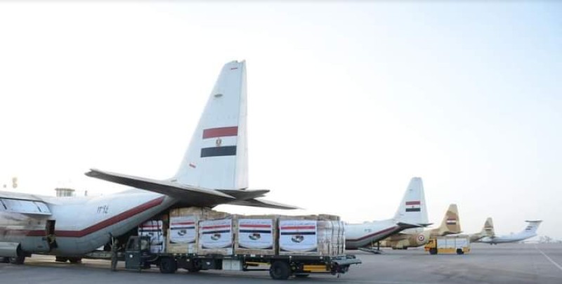 القوات المسلحة: مصر ترسل 3 طائرات مساعدات إلى ليبيا تنفيذا لتوجيهات الرئيس السيسي
