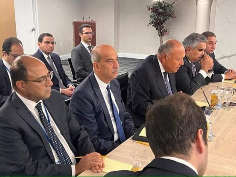 وزراء خارجية مصر والأردن والعراق يبحثون في نيويورك سبل تفعيل التعاون في عدة مجالات