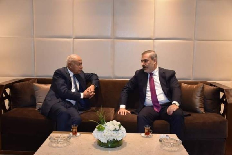 أبوالغيط يستقبل وزير خارجية تركيا ويؤكد ضرورة إغاثة سكان غزة الذين تزداد معاناتهم كل ساعة