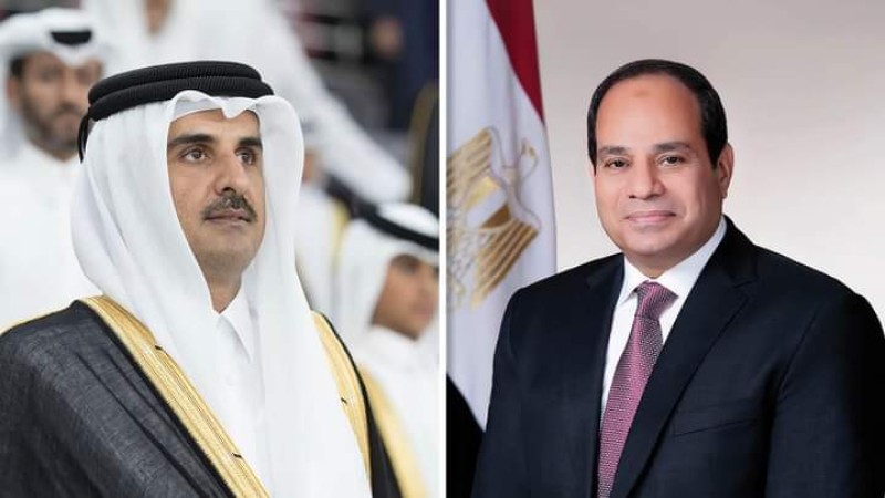 عاجل: الرئيس السيسي يستقبل الشيخ تميم بن حمد آل ثاني أمير دولة قطر