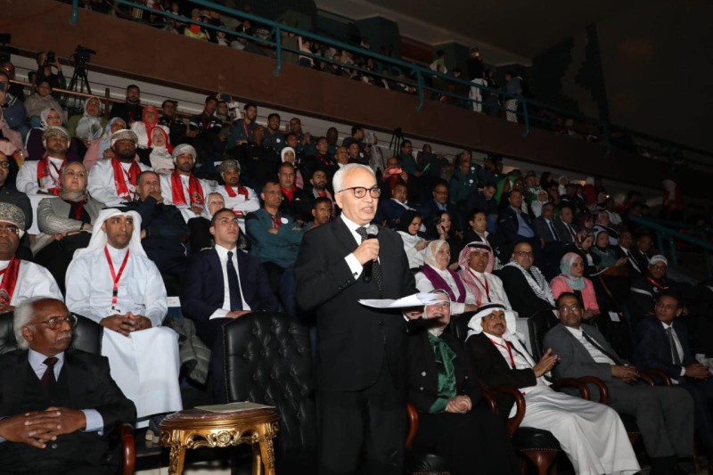 وزير التعليم يفتتح البطولة العربية المدرسية للعام ۲۰۲۳ لكرة القدم بمشاركة ١١ دول عربية
