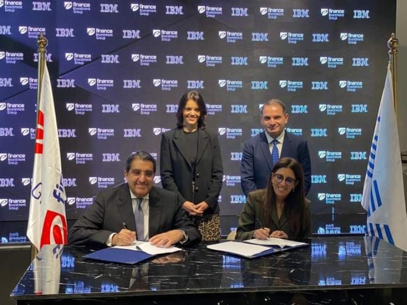 إي فاينانس توقع بروتوكول تعاون مع IBM لتعزيز الخدمات  المصرفية الرقمية في مصر