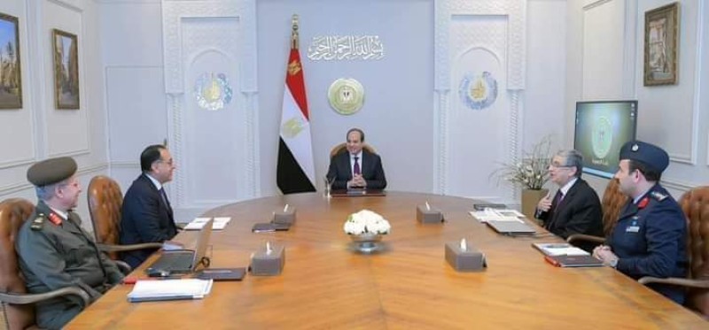الرئيس السيسي يتابع جهود تفعيل المشروع القومي للإنتاج الزراعي ”مستقبل مصر”