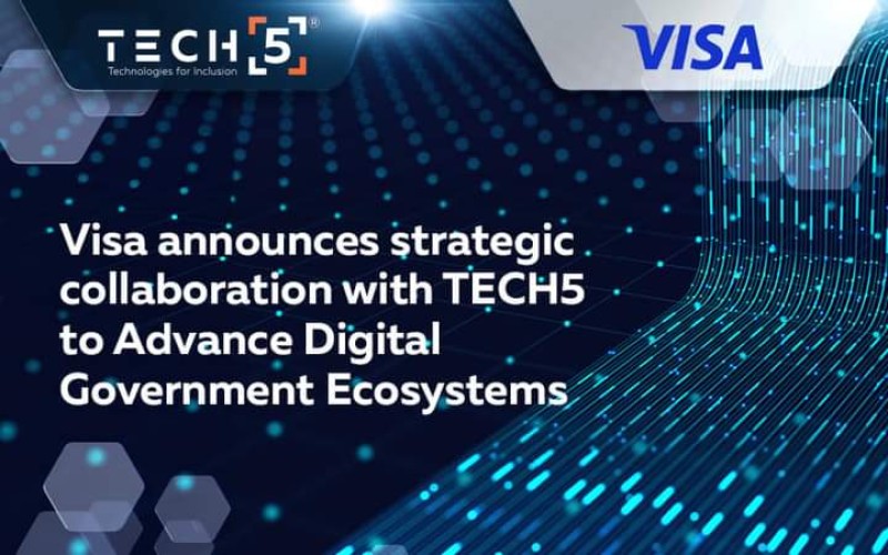 تعاون بين ”Visa” و”TECH5” لتطوير الأنظمة الحكومية الرقمية عالميًا