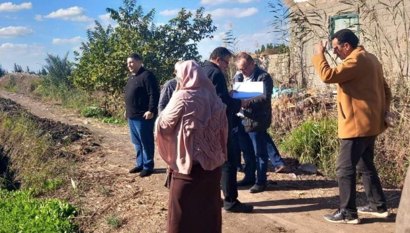 مرور مدير عام الانتاج والشئون الاقتصادية والاستثمار على مواقع انشاء المشروعات الاستثمارية بمراكز ومدن الدقهلية..