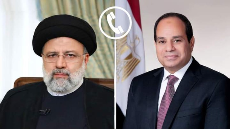 الرئيس الإيراني يهنئ الرئيس السيسي لإعادة انتخابه رئيساً لمصر