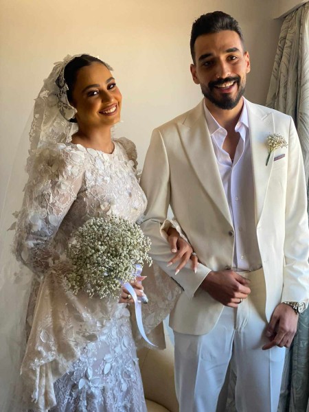 العروسين أ. حسام الدين ❤️ أ.ريم