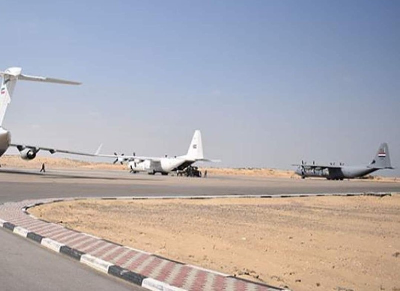 مطار العريش يستقبل طائرتي مساعدات من الكويت وباكستان إلى الأشقاء بقطاع غزة