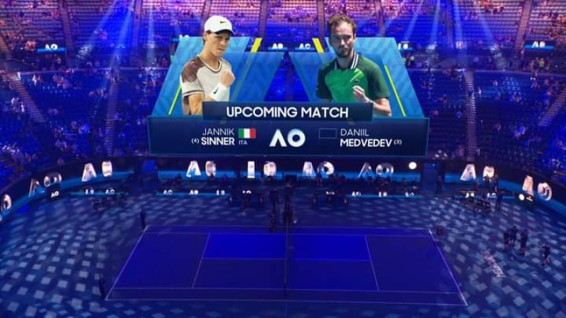 عاجل: ”بث مباشر” مباراة يانيك سينر ودانييل ميدفيديف في نهائي بطولة استراليا المفتوحة للتنس للرجال 2024