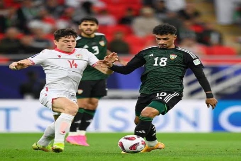 طاجيكستان تقصي الإمارات من بطولة أمم آسيا