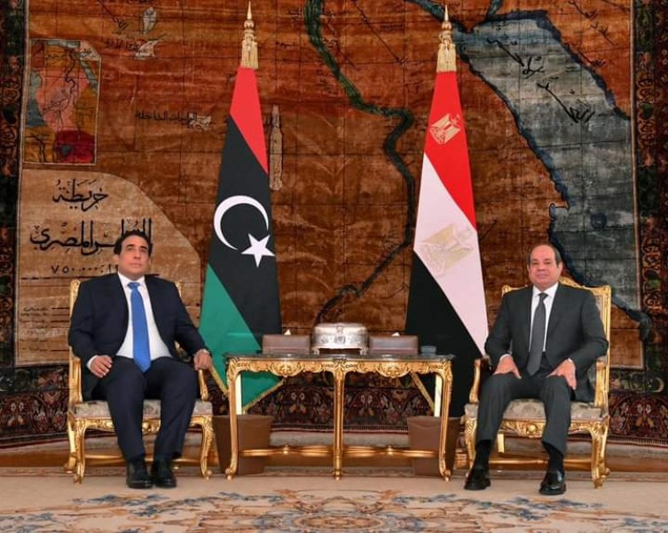 عاجل: السيسي يستقبل بقصر الاتحادية رئيس المجلس الرئاسي الليبي