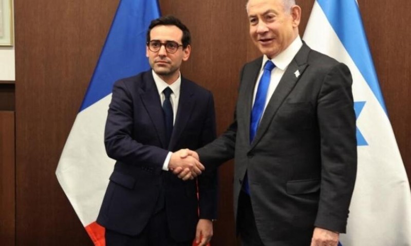وزير الخارجية الفرنسي يدعو من إسرائيل لـ”وقف عنف المستوطنين” بالضفة الغربية