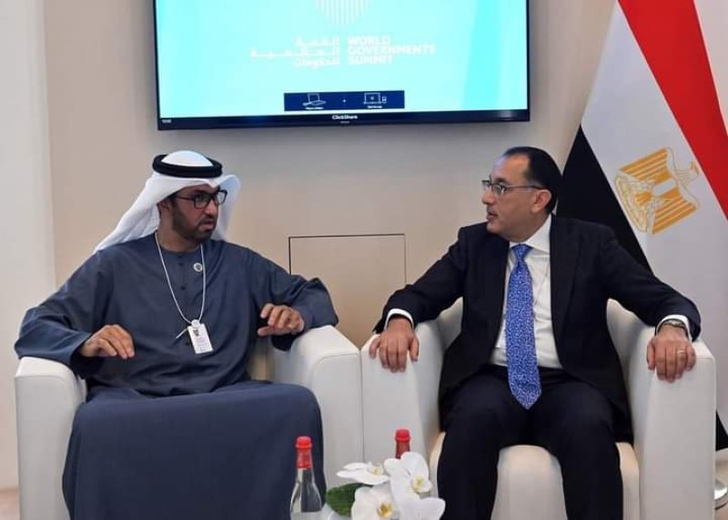 رئيس الوزراء يلتقي وزير الصناعة والتكنولوجيا المتقدمة الإماراتي