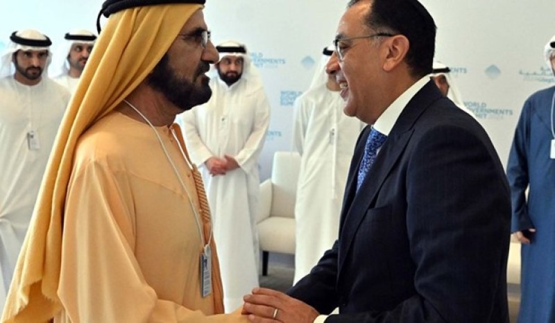 نائب رئيس الإمارات يستقبل رئيس مجلس الوزراء على هامش ”القمة العالمية للحكومات” في دبي