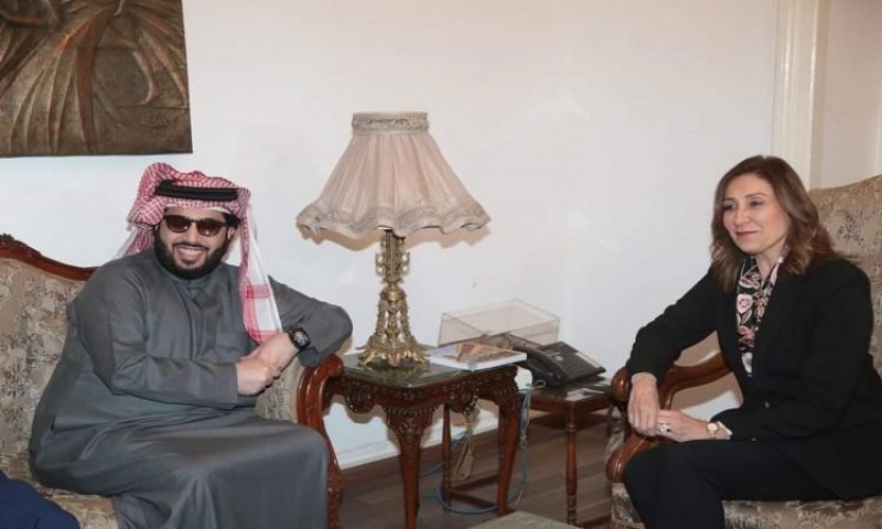 وزيرة الثقافة تبحث مع رئيس هيئة الترفيه السعودية سبل التعاون المشترك