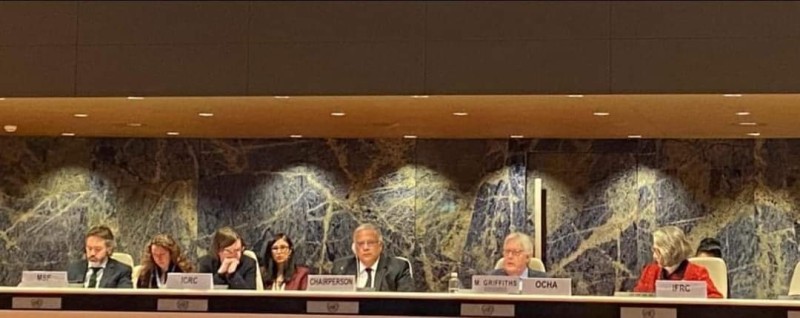 مندوب مصر لدى الأمم المتحدة في چنيف يترأس جلسة إحاطة موسعة حول الأوضاع في غزة