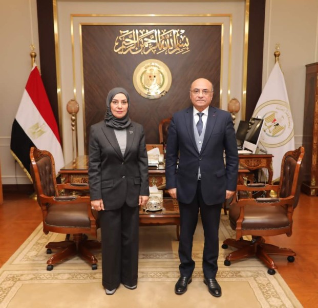 وزير العدل المصري يبحث مع سفيرة مملكة البحرين في القاهرة سبل تعزيز التعاون القضائي