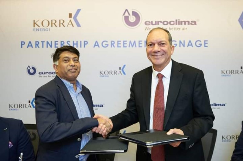 قرة إنرجي توقع شراكة جديدة مع شركة يوروكليما الرائدة في أنظمة مناولة ومعالجة الهواء
