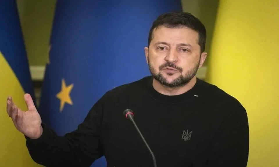 الرئيس الأوكراني فولوديمير زيلينسكي