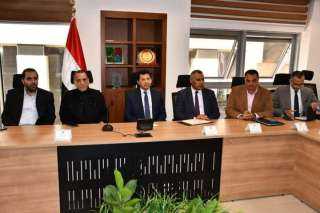 وزير الشباب والرياضة يستقبل مجموعة من مستثمري محافظة شمال سيناء
