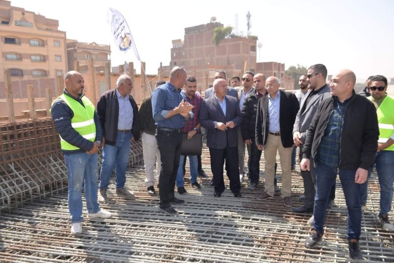 وزير النقل يتفقد مواقع العمل بالمرحلة الثانية من مشروع تطوير الطريق الدائري حول القاهرة الكبرى