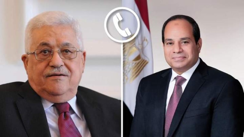 الرئيس عبد الفتاح السيسي يجري اتصالاً هاتفياً بالرئيس الفلسطيني بمناسبة شهر رمضان المعظم