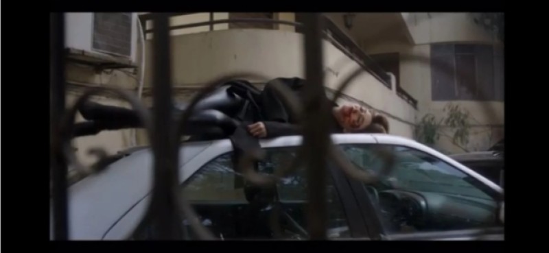 ميار الغيطي تسقط من شرفة الغرفة في أحداث الحلقة الثانية من مسلسل صدفة