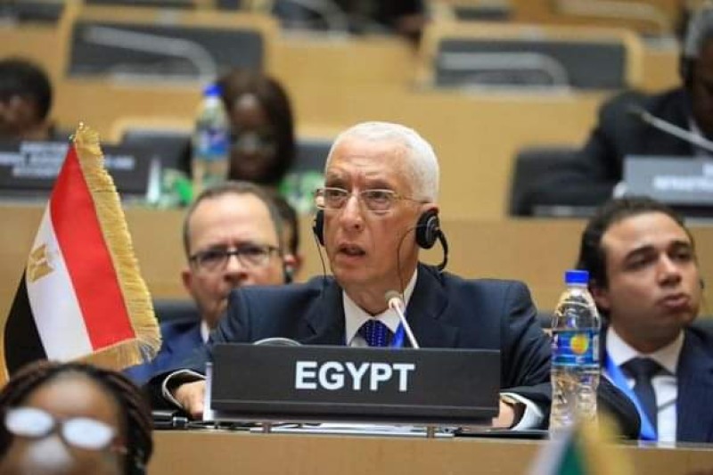 السفير حمدي لوزا يترأس وفد مصر أمام الاجتماع الاستثنائي للمجلس التنفيذي للاتحاد الإفريقي