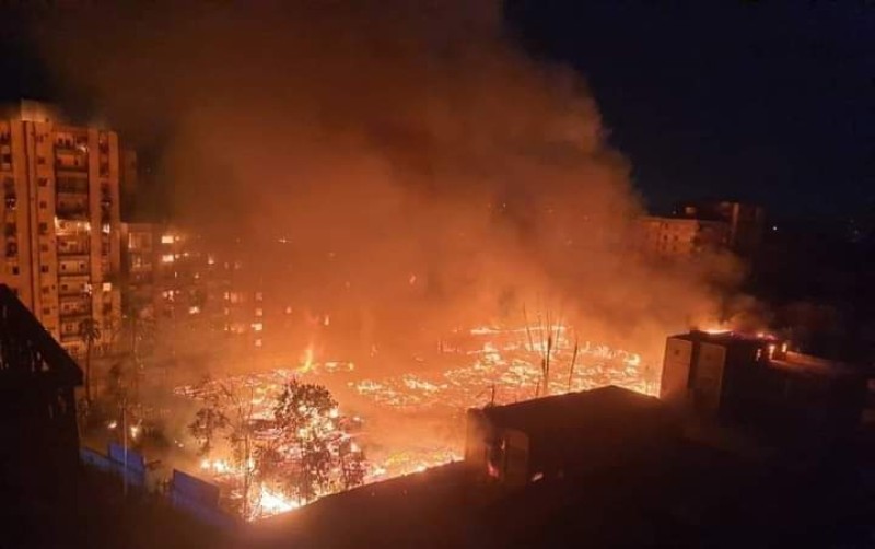 خسائر حريق استوديو الأهرام تتخطى ٤ مليون جنية