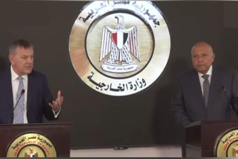 وزير الخارجية يؤكد دعم مصر الكامل للأونروا لمواصلة دورها في تقديم المساعدات لغزة