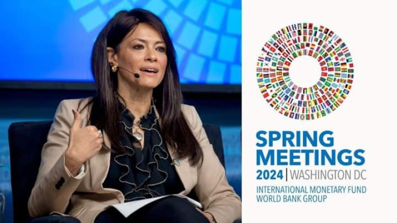 وزيرة التعاون الدولي تبدأ  مشاركتها في اجتماعات الربيع لصندوق النقد والبنك الدوليين لعام 2024  بواشنطن