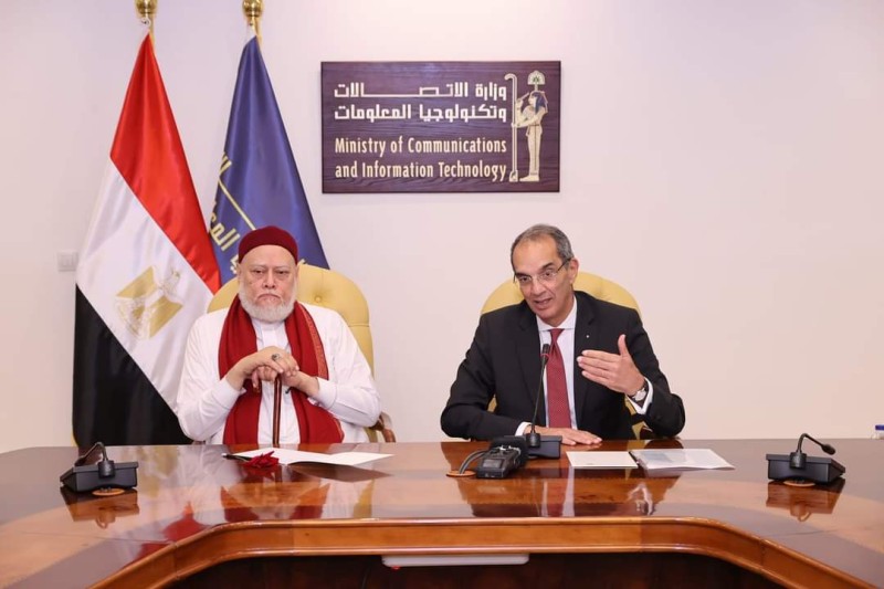 وزير الاتصالات و على جمعة يشهدان توقيع مذكرة تفاهم بين الوزارة ومؤسسة مصر الخير