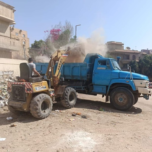 «»محافظة الحيزة: حملات نظافة وإزالة للمخالفات ورفع للإشغالات  بحدائق الأهرام
