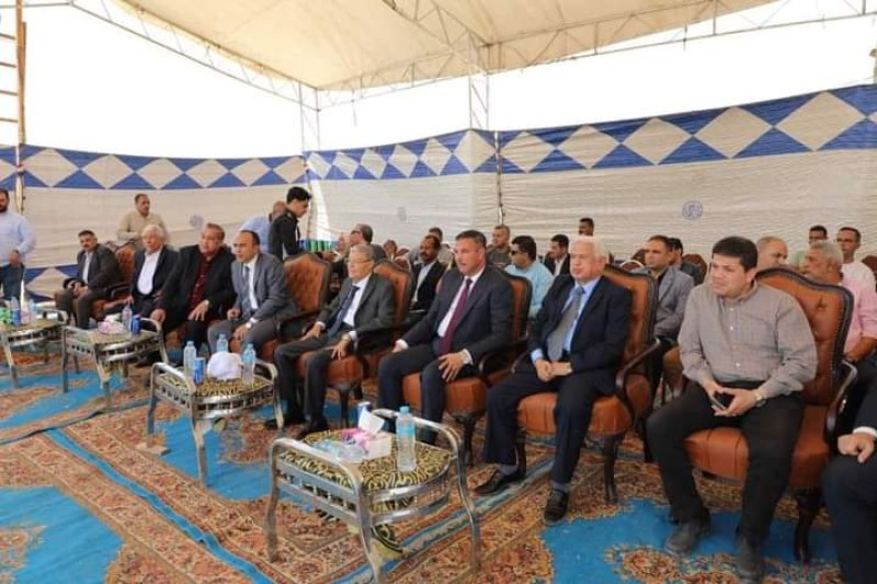 رئيس مدينة المنيا الجديدة يعلن وضع حجر أساس مشروع موقف إقليمي جديد