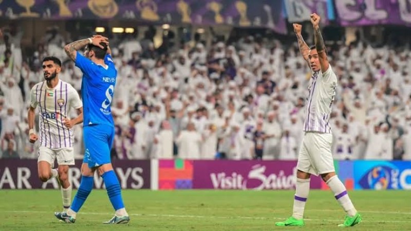 الهلال السعودي يودع دوري أبطال آسيا بالرغم من الفوز علي العين الإماراتي