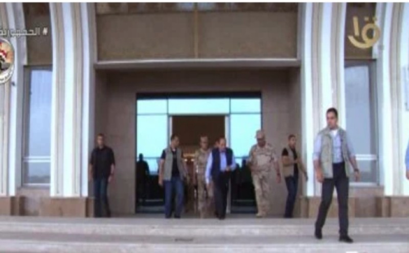 الرئيس السيسى يزور الأكاديمية العسكرية بالعاصمة الإدارية الجديدة .. ويتفقد صالات الرياضة